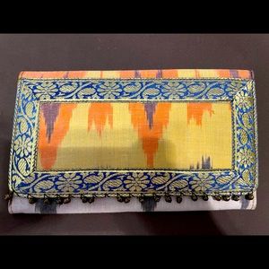 NEW Kage fabric clutch purse